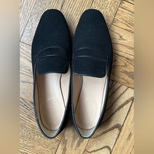 J.Crew // Black Suede Loafers // Size 7.5